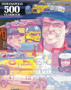 CARL HUNGNESS - THE INDIANAPOLIS 500 YEARBOOK 1991